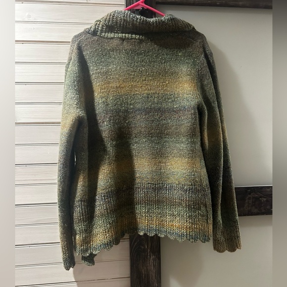 Dress Barn Chunky Wool Blend Cardigan - Picture 4 of 6